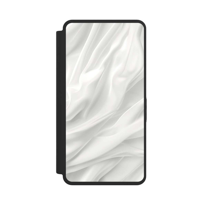 Galaxy S26 Ultra NIVOflip White Satin Smooth Texture Mit KI