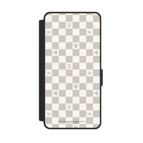 Samsung Galaxy S26 Ultra NIVOflip Winnie the Pooh Checked Pattern Beige