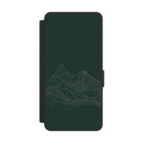 Samsung Galaxy S26 Ultra NIVOflip Berg Line Art Grün