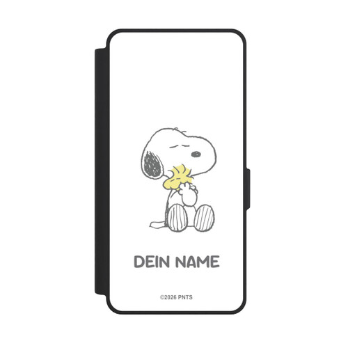 Samsung Galaxy S26 Ultra NIVOflip Snoopy And Woodstock Cuddling Customisable