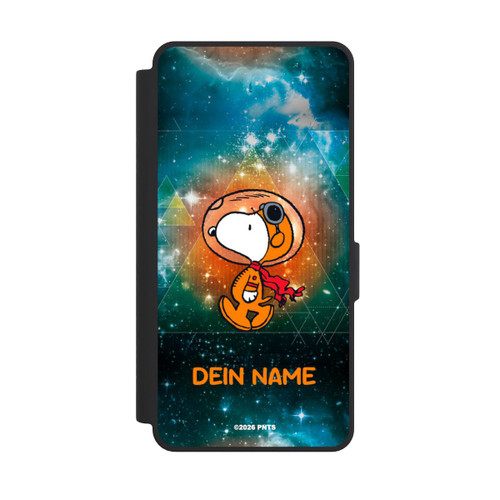Samsung Galaxy S26 Ultra NIVOflip Snoopy Weltraumreisender Personalisierbar