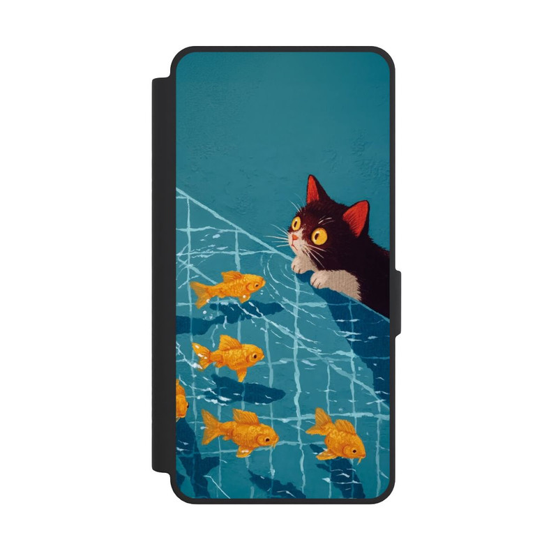 Galaxy S26 Ultra NIVOflip Die Katze im Pool mit KI