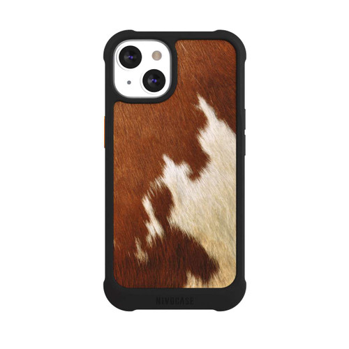 Apple iPhone 13 NIVOmax Kuhfell Look