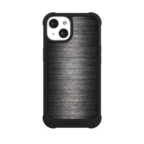 Apple iPhone 13 NIVOmax Metal Look Anthracite