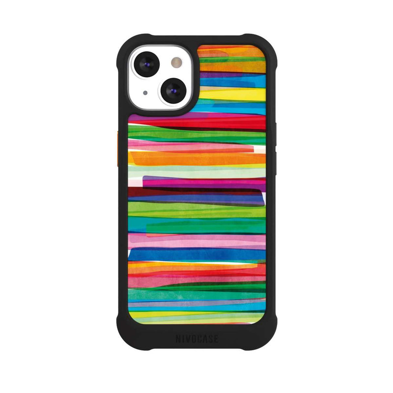 iPhone 13 NIVOmax Bunte Streifen1