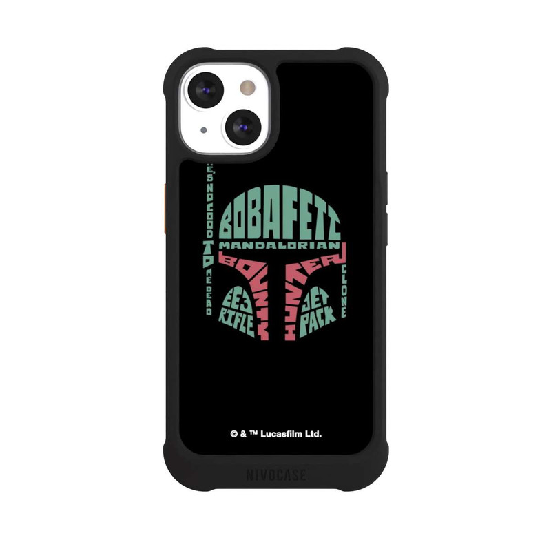 iPhone 13 NIVOmax Boba Fett Typo Grafisch