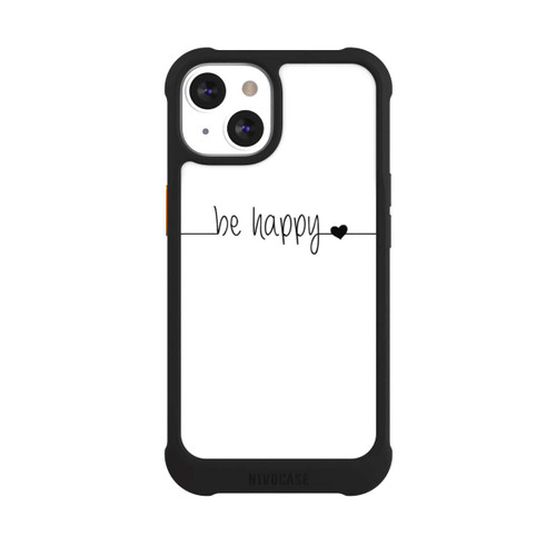 Apple iPhone 13 NIVOmax Be Happy White Background