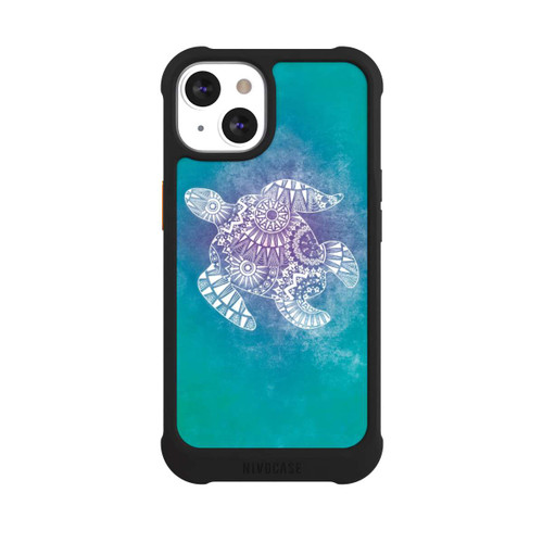 Apple iPhone 13 NIVOmax Mandala Schildkröte