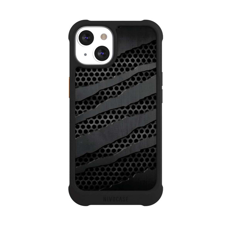 iPhone 13 NIVOmax Grey Metal Scratches