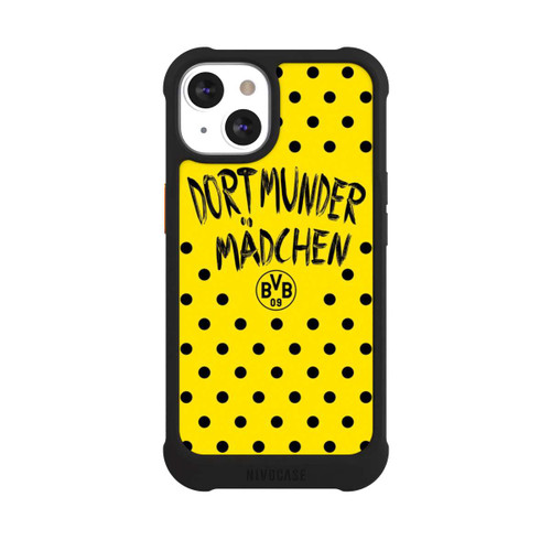 Apple iPhone 13 NIVOmax BVB Dortmunder Mädel Punkte