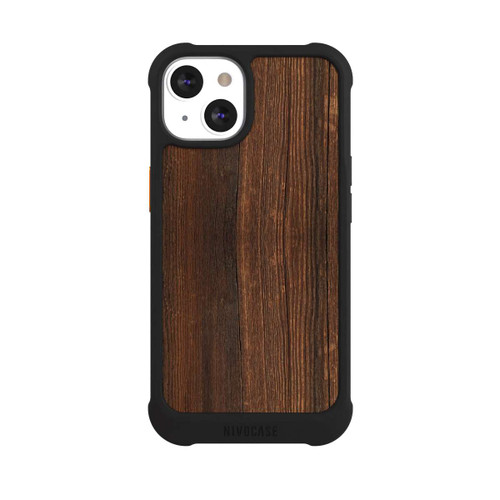 Apple iPhone 13 NIVOmax Nußbaum Holzlook