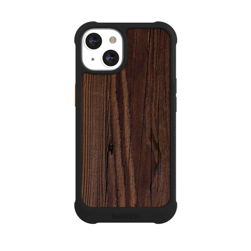 Apple iPhone 13 NIVOmax Maserung Holzlook