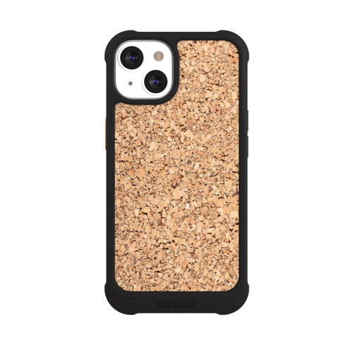 Apple iPhone 13 NIVOmax Kork Holzlook