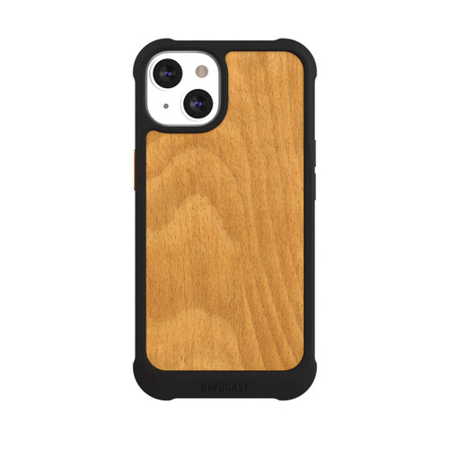 Apple iPhone 13 NIVOmax Look Bois de Placage