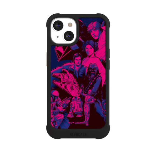 Apple iPhone 13 NIVOmax StarWars Charaktere - Ultraviolet