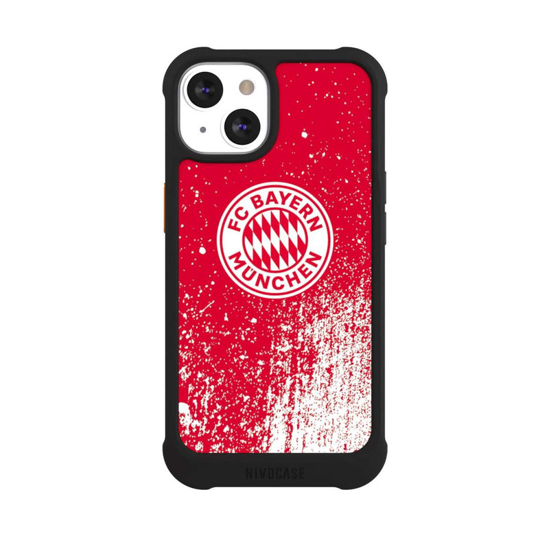 iPhone 13 NIVOmax Splatter Rot - FCB