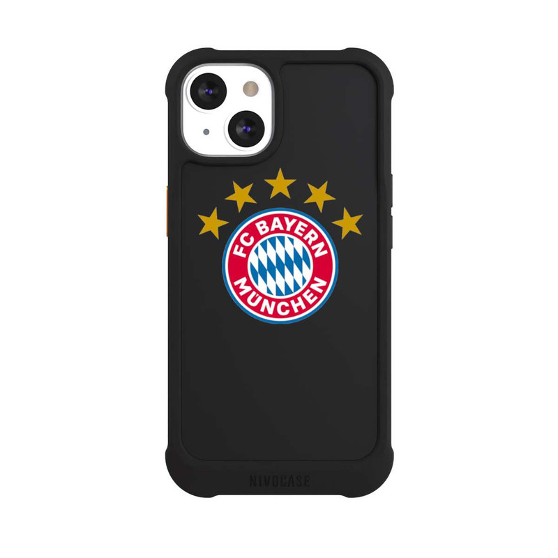 iPhone 13 NIVOmax FCB Logo with stars - transparent