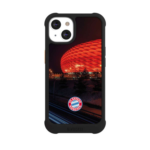 Apple iPhone 13 NIVOmax Allianz Arena bei Nacht FCB