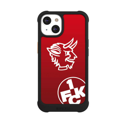 Apple iPhone 13 NIVOmax Teufelskopf FCK auf Rot