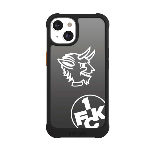 Apple iPhone 13 NIVOmax Teufelskopf FCK auf Schwarz