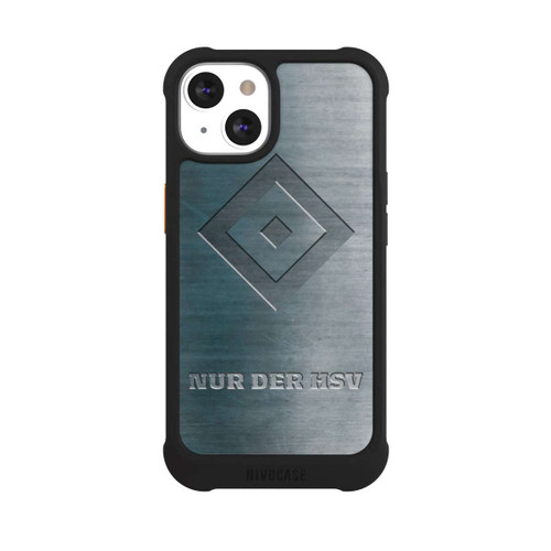 Apple iPhone 13 NIVOmax Nur der HSV Metalllook