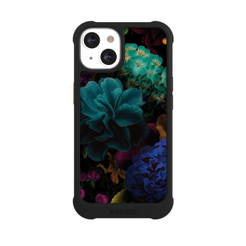 Apple iPhone 13 NIVOmax Motif de fleurs 4