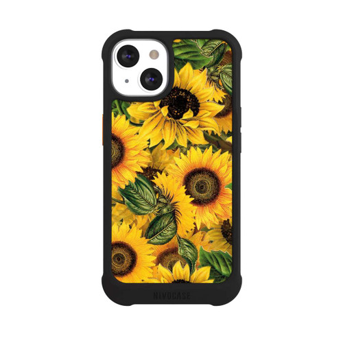 Apple iPhone 13 NIVOmax Sonnenblumenmuster