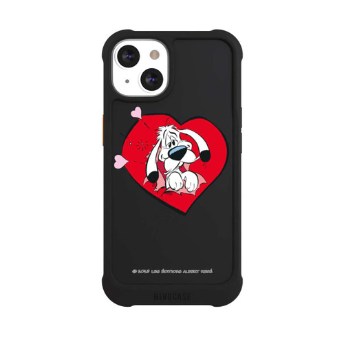 Apple iPhone 13 NIVOmax Idéfix Amoureux Transparent