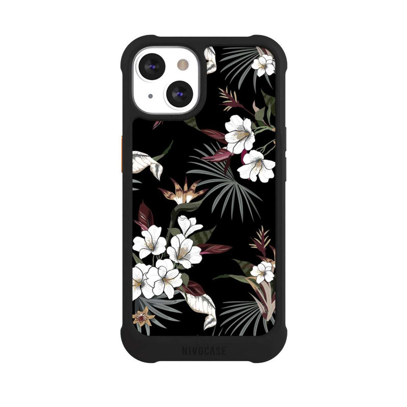 iPhone 13 NIVOmax Flowers Black