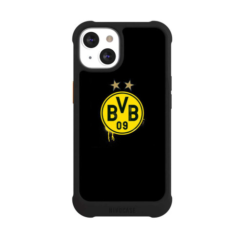 Apple iPhone 13 NIVOmax Spraylogo 2 Sterne - BVB