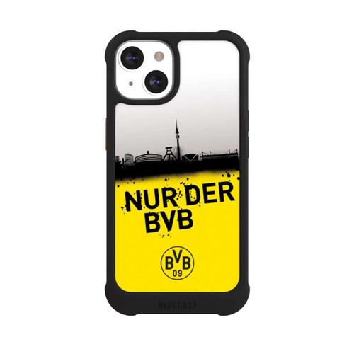 Apple iPhone 13 NIVOmax Nur der BVB - Silhouette