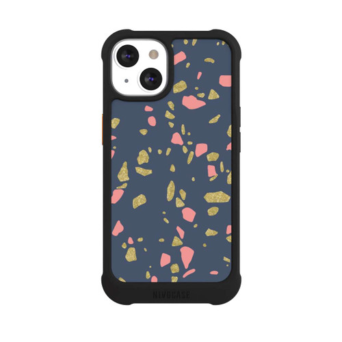 Apple iPhone 13 NIVOmax Terazzo Gold Look