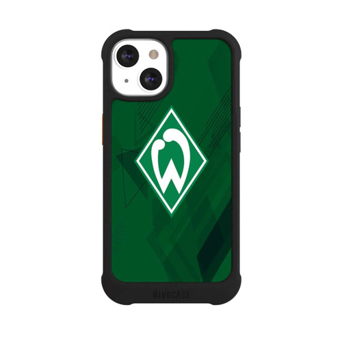 Apple iPhone 13 NIVOmax Grüne Grafikelemente - Werder Bremen