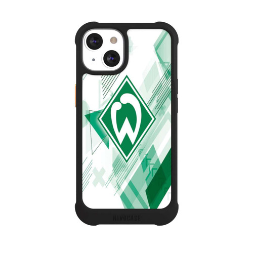 Apple iPhone 13 NIVOmax Weiße Grafikelemente - Werder Bremen