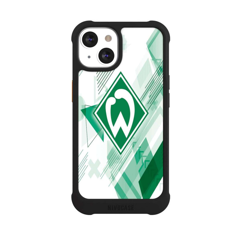 iPhone 13 NIVOmax Weiße Grafikelemente - Werder Bremen
