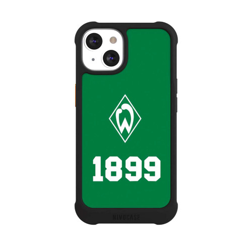 Apple iPhone 13 NIVOmax 1899 Grün-Weiß Lebenslang Grün - Werder Bremen
