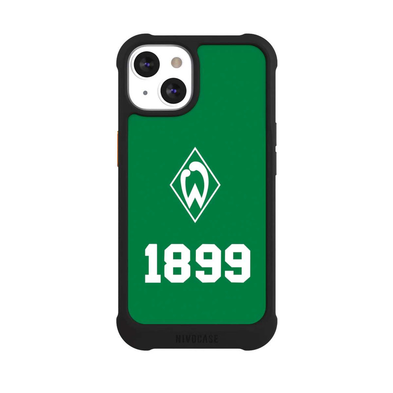 iPhone 13 NIVOmax 1899 Grün-Weiß Lebenslang Grün - Werder Bremen