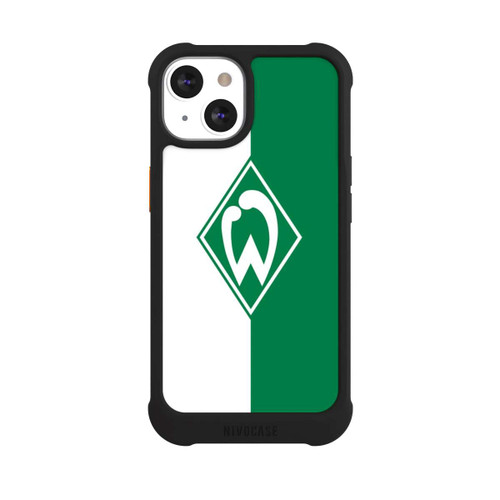 Apple iPhone 13 NIVOmax Weiß-Grün - Werder Bremen
