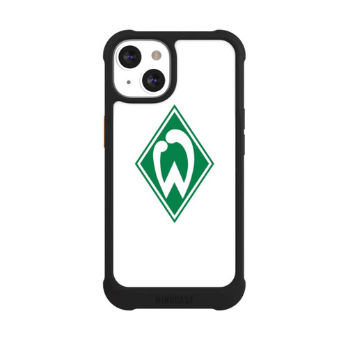 Apple iPhone 13 NIVOmax Logo auf Weiß - Werder Bremen