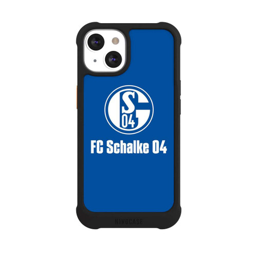 Apple iPhone 13 NIVOmax FC Schalke 04 Blau