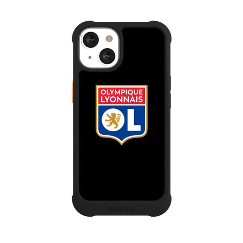 Apple iPhone 13 NIVOmax Olympique Lyonnais Noir