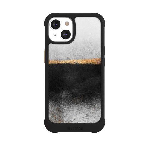 Apple iPhone 13 NIVOmax Ruß und Golddruck