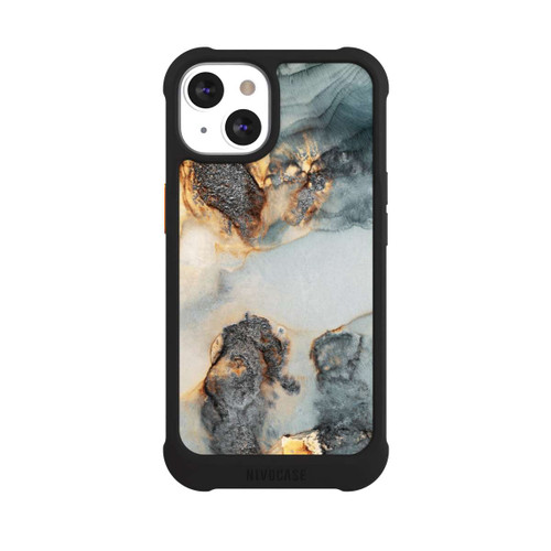 Apple iPhone 13 NIVOmax Flutwellen Golddruck