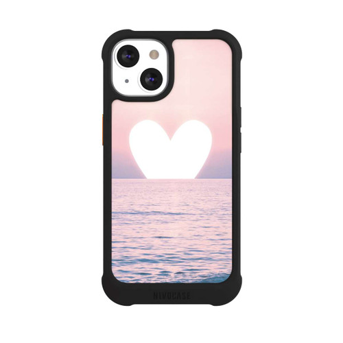 Apple iPhone 13 NIVOmax Herz-Sonnenuntergang