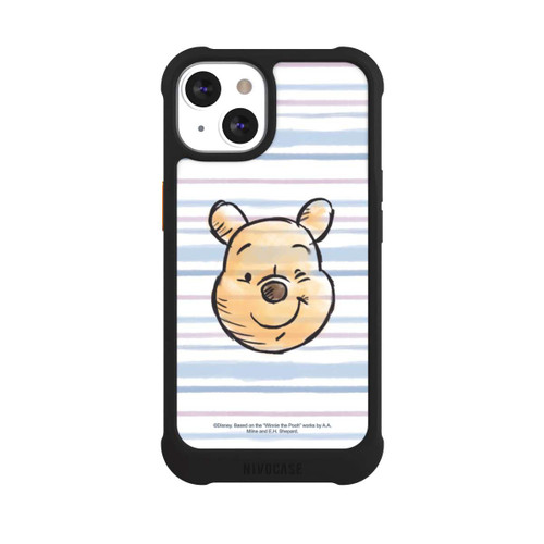 Apple iPhone 13 NIVOmax Winnie l'Ourson Rayures