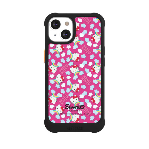 Apple iPhone 13 NIVOmax Hello Kitty Regenbogenmuster