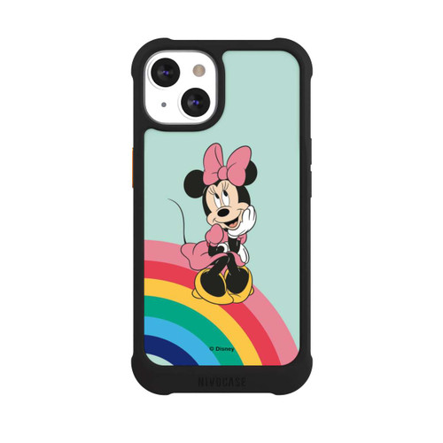 Apple iPhone 13 NIVOmax Minnie Regenbogen Portrait
