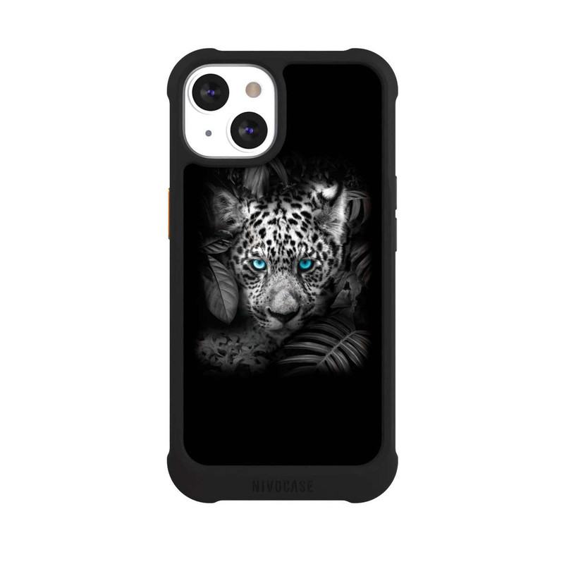iPhone 13 NIVOmax Jaguar Schwarz Dschungel