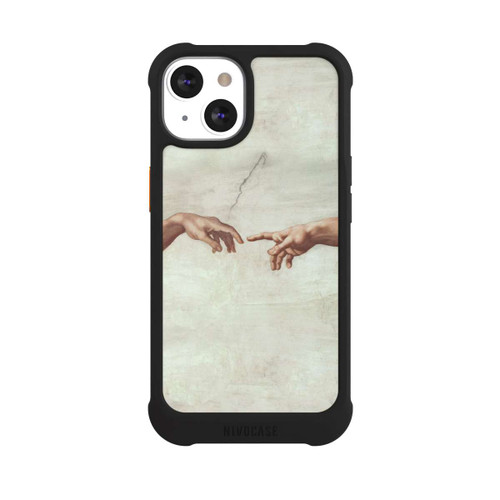 Apple iPhone 13 NIVOmax Die Hände von Gott und Adam von Michelangelo Buonarroti