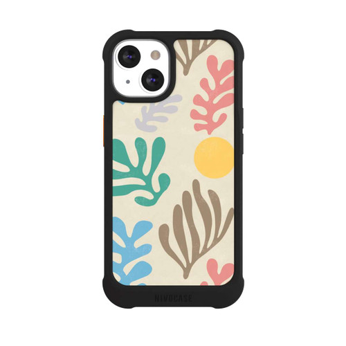 Apple iPhone 13 NIVOmax Blätter im modernen Matisse-Stil